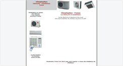 Desktop Screenshot of eco-clim-reversible.com